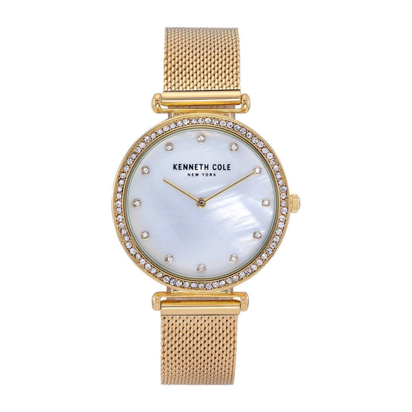 Kenneth Cole Women's KC50927003 Classic Gold-Tone Stainless Steel Watch