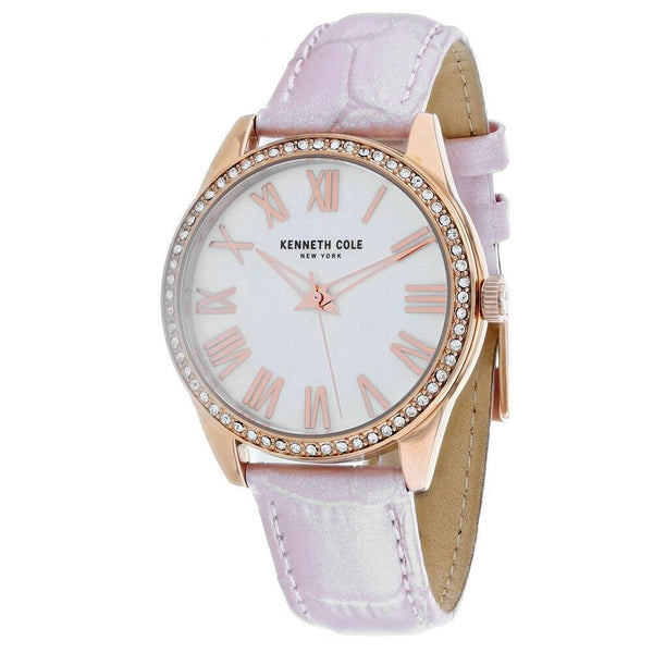 Kenneth Cole Women's KC50941004 Classic Pink Leather Watch
