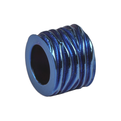 Blue Wave Pattern Steel Link