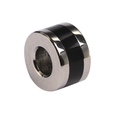 Steel with Black Enamel