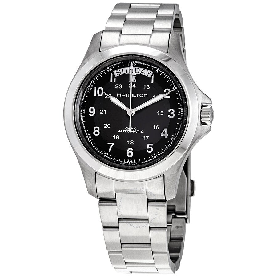 Khaki Field King Automatic (Silver/Black)