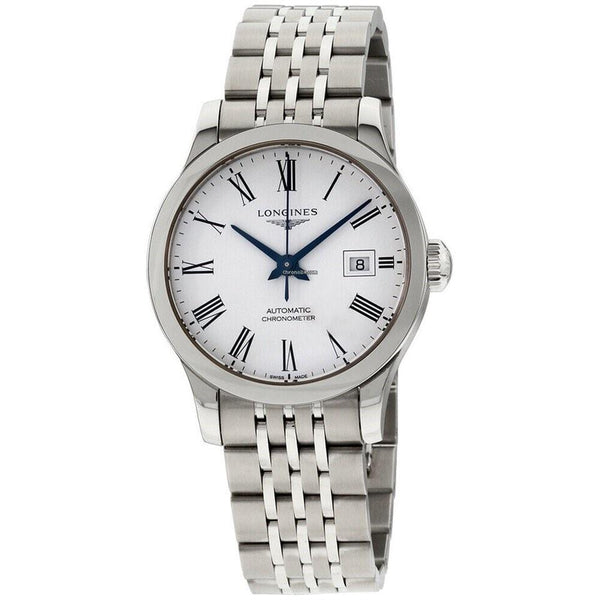 Longines Women's L2.321.4.11.6 Record Stainless Steel Watch