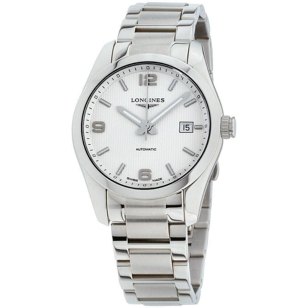 Longines Men's L2.785.4.76.6 Conquest Classic Stainless Steel Watch