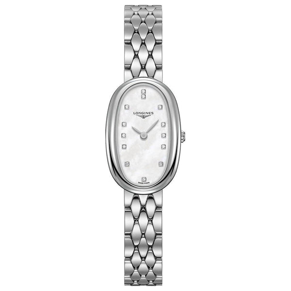 Longines Women's L23054876 Symphonette Diamond Stainless Steel Watch
