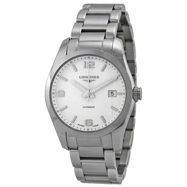 Longines Men's L27854766 Conquest Stainless Steel Watch