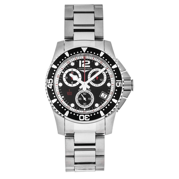 Longines Men's L3.743.4.56.6 HydroConquest Chronograph Stainless Steel Watch