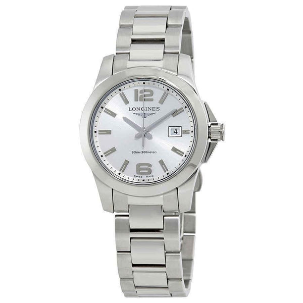 Longines Women's L33764766 Conquest Stainless Steel Watch