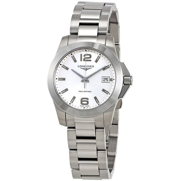 Longines Women's L33774766 Conquest Stainless Steel Watch