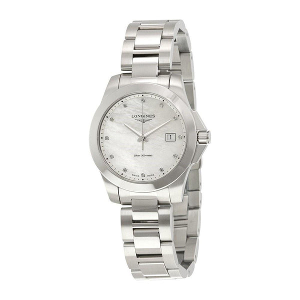 Longines Women's L33784876 Conquest Stainless Steel Watch
