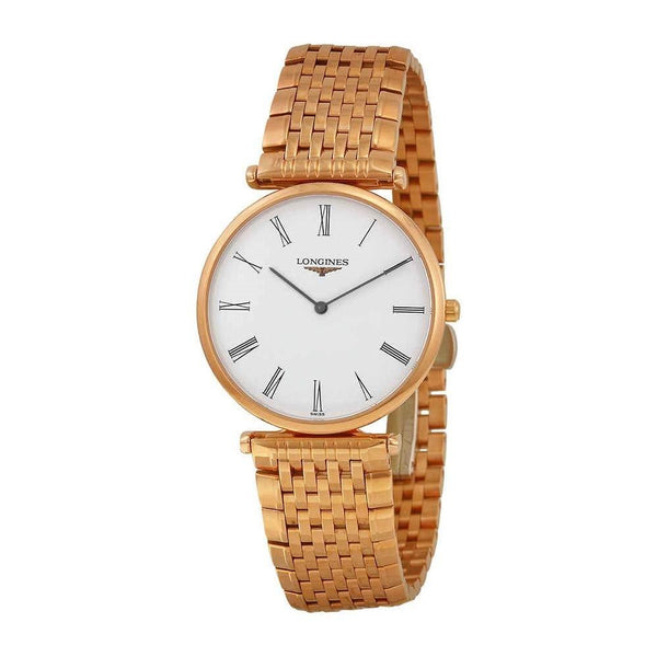 Longines Women's L4.709.1.91.8 La Grande Classique Rose-Tone Stainless Steel Watch