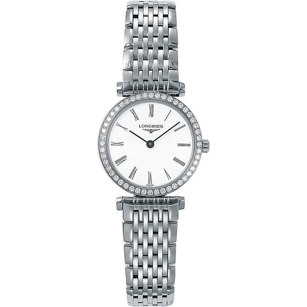 Longines Women's L42410116 La Grande Classique Diamond Stainless Steel Watch