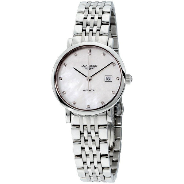 Longines Women's L43104876 Elegant Stainless Steel Watch