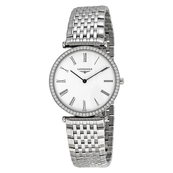 Longines Women's L47410116 La Grande Classique Diamond Stainless Steel Watch