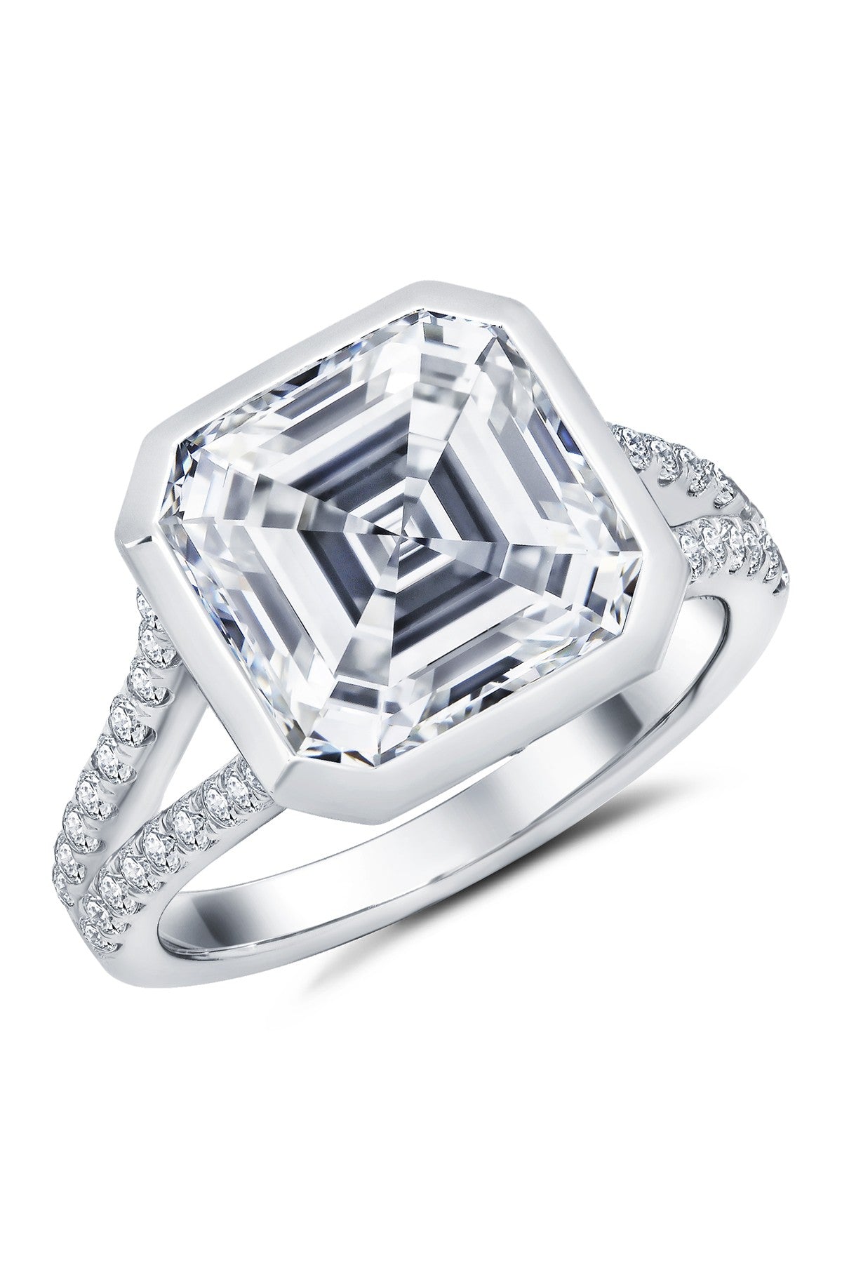 Red Carpet Asher Bezel Ring Set