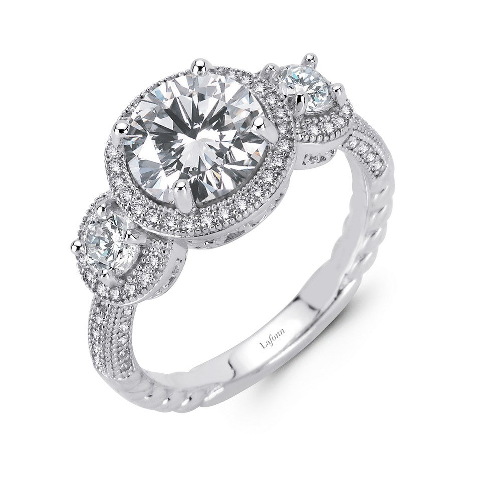Three-Stone Engagement Ring