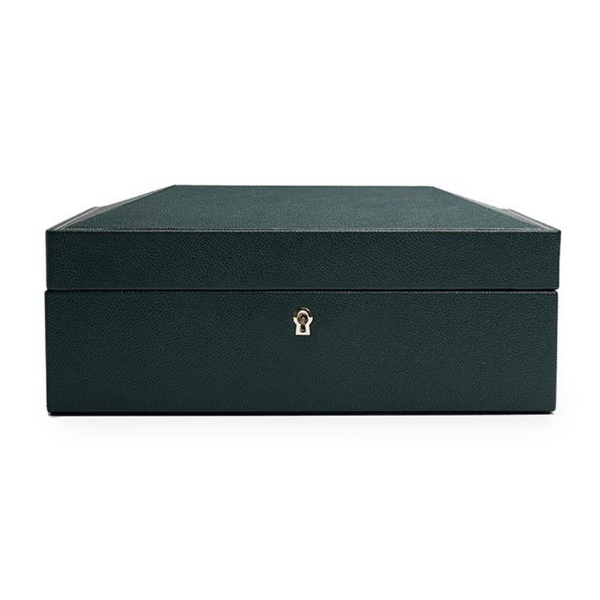 WOLF 1834 British Racing Green 8 Piece Watch Box