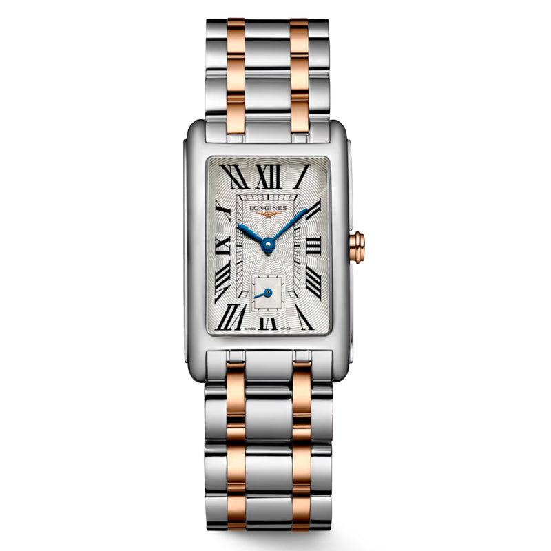 Longines Dolcevita Two-Tone Stainless Steel & 18K Rose Gold on Bracelet - L5.512.5.71.7