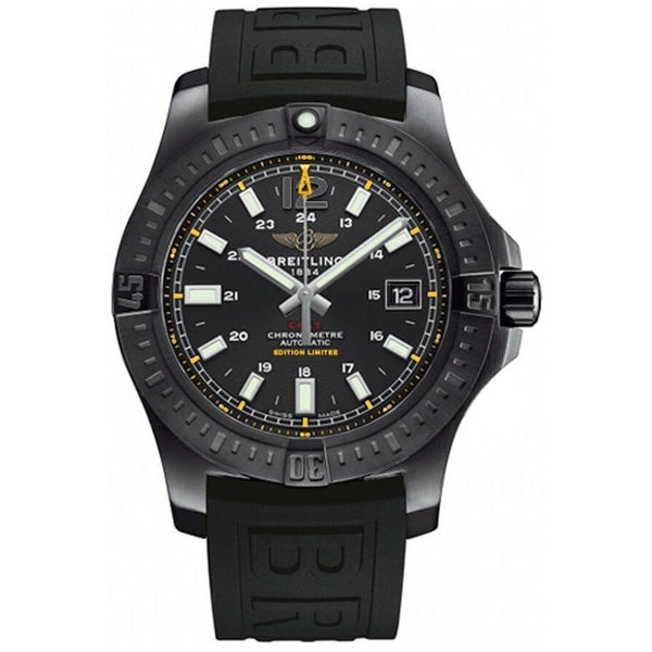 Breitling Men's M173881A-BG03-153S Colt  Black Rubber Watch