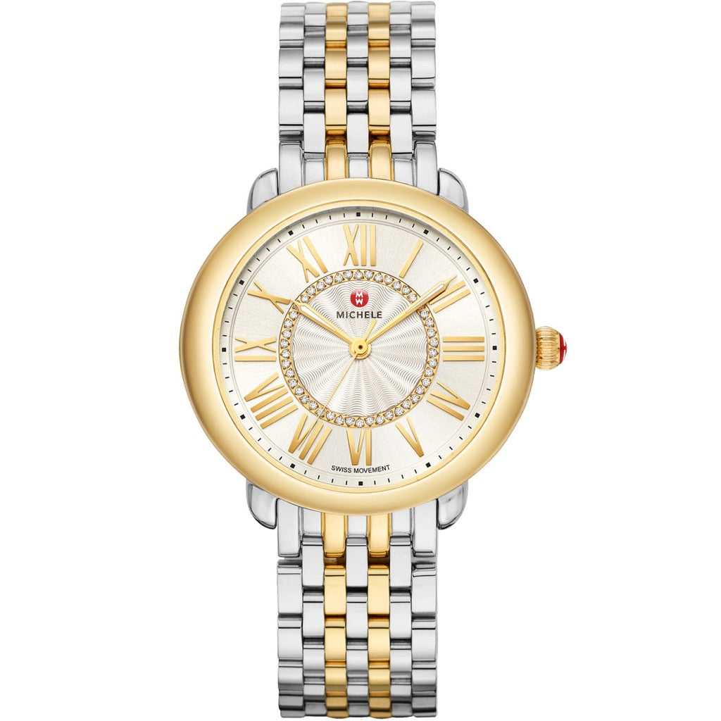 Spring Delivery Two-Tone Diamond Watch