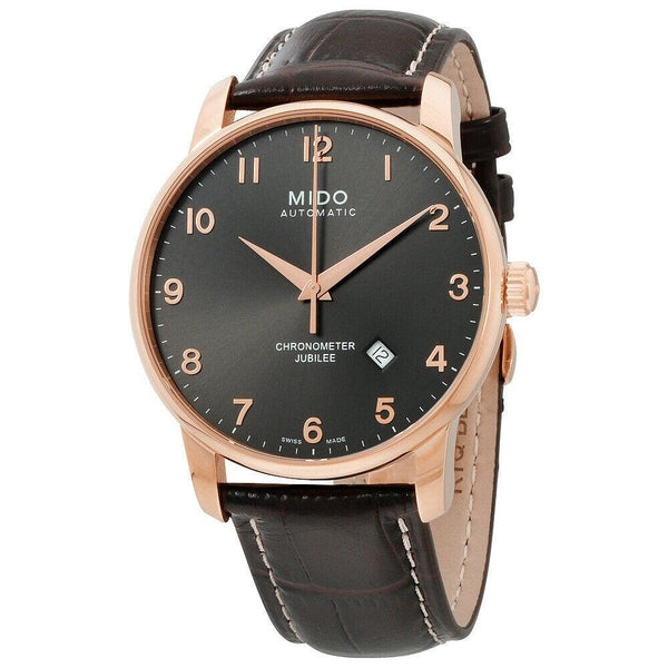 Mido Men's M8690.3.13.8 Jubilee Brown Leather Watch