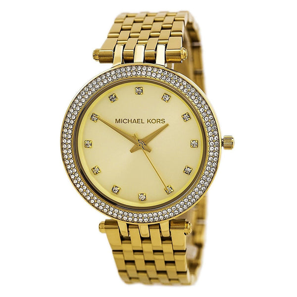 Michael Kors Women's MK3216 Darci Crystal Gold-Tone Stainless Steel Watch