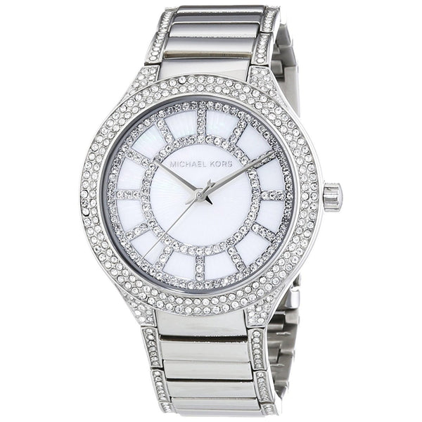 Michael Kors Women's MK3311 Kerry Crystal Stainless Steel Watch