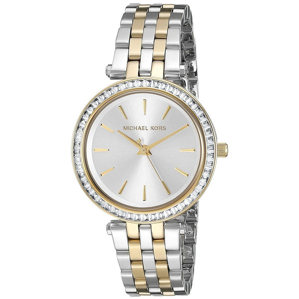 Michael Kors Women's MK3405 Darci Crystal Two-Tone Stainless Steel Watch