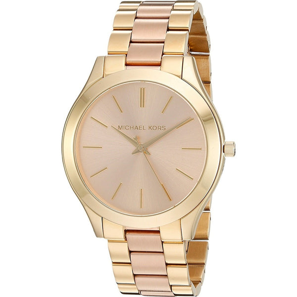 Michael Kors Women's MK3493 Slim Runway Two-Tone Stainless Steel Watch