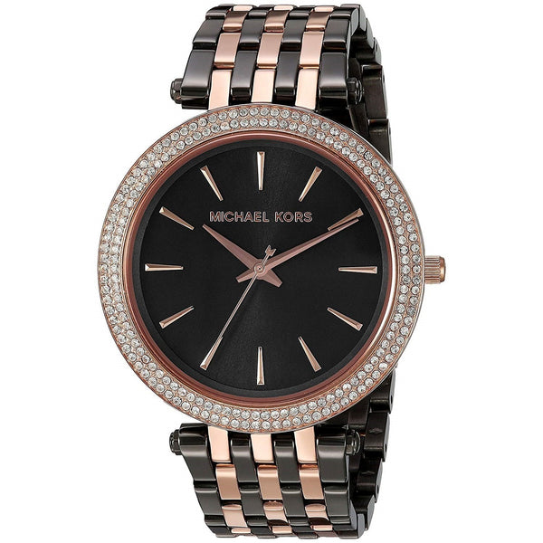 Michael Kors Women's MK3584 Darci Crystal Two-Tone Stainless Steel Watch
