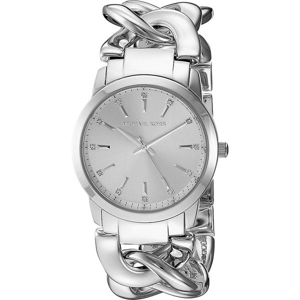 Michael Kors Women's MK3607 Elena Crystal Stainless Steel Watch