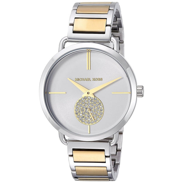 Michael Kors Women's MK3679 Portia Crystal Two-Tone Stainless Steel Watch