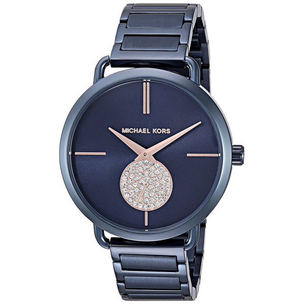 Michael Kors Women's MK3680 Portia Crystal Blue Stainless Steel Watch
