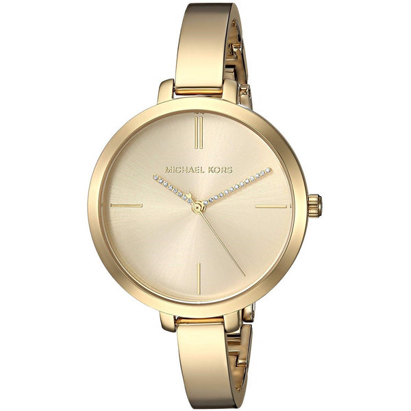 Michael Kors Women's MK3734 Jaryn Crystal Gold-Tone Stainless Steel Watch