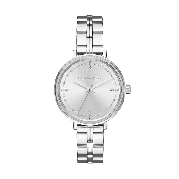 Michael Kors Women's MK3791 Bridgette Crystal Stainless Steel Watch