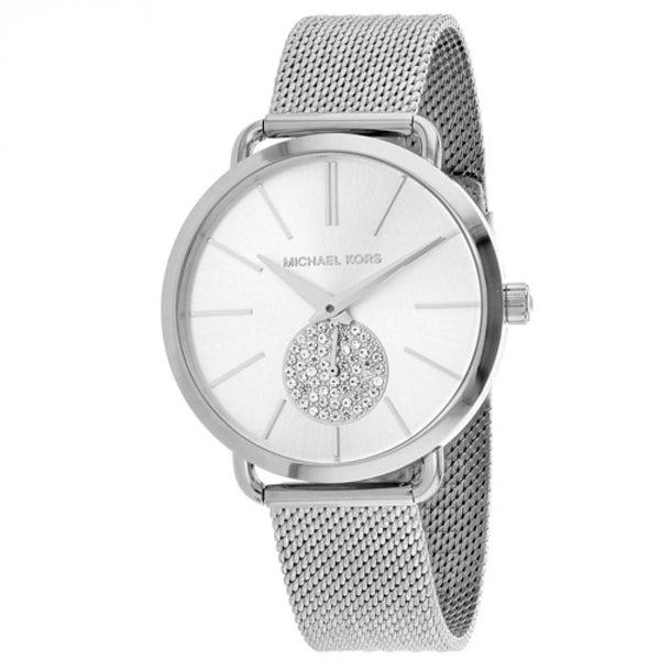 Michael Kors Women's MK3843 Portia Crystal Stainless Steel Watch