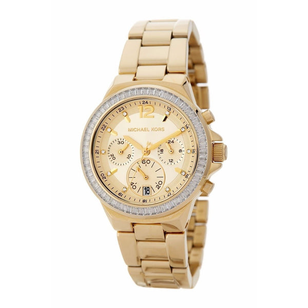 Michael Kors Women's MK6212 Classic Chronograph Gold-Tone Stainless Steel Watch