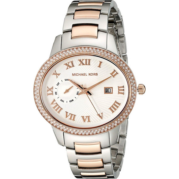 Michael Kors Women's MK6228 Whitley Crystal Two-Tone Stainless Steel Watch