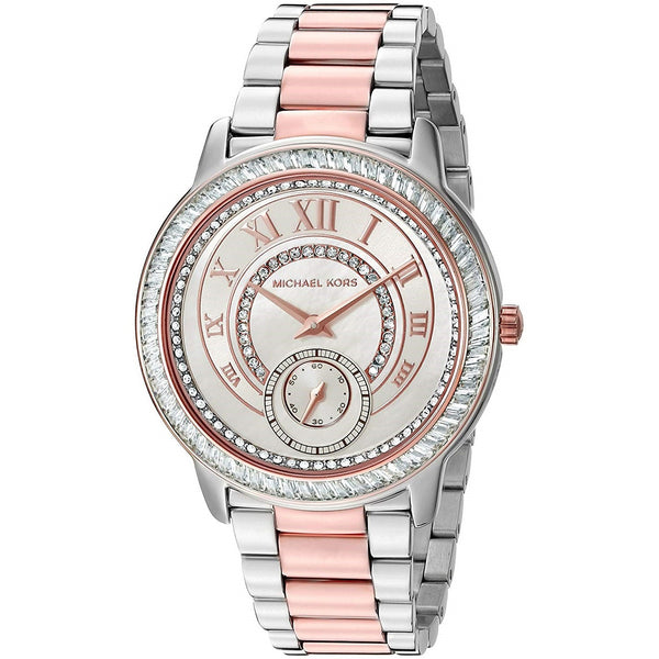 Michael Kors Women's MK6288 Madelyn Crystal Two-Tone Stainless Steel Watch