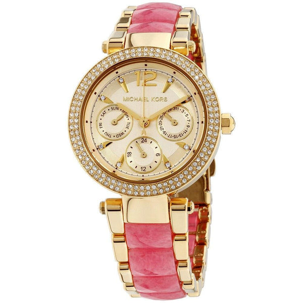 Michael Kors Women's MK6573 Mini Parkert Two-Tone Stainless Steel Watch