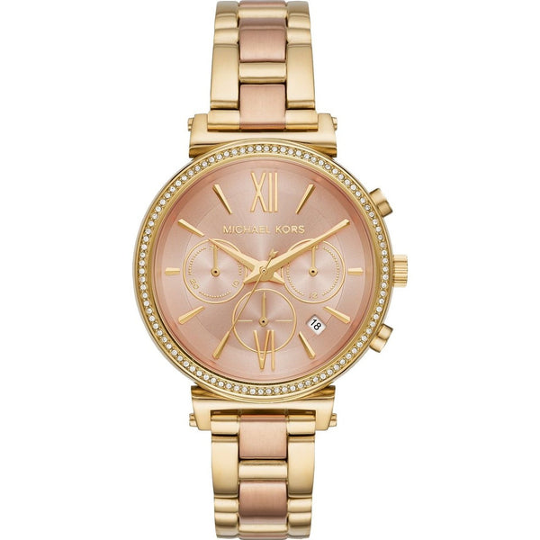 Michael Kors Women's MK6584 Sofie Chronograph Two-Tone Stainless Steel Watch