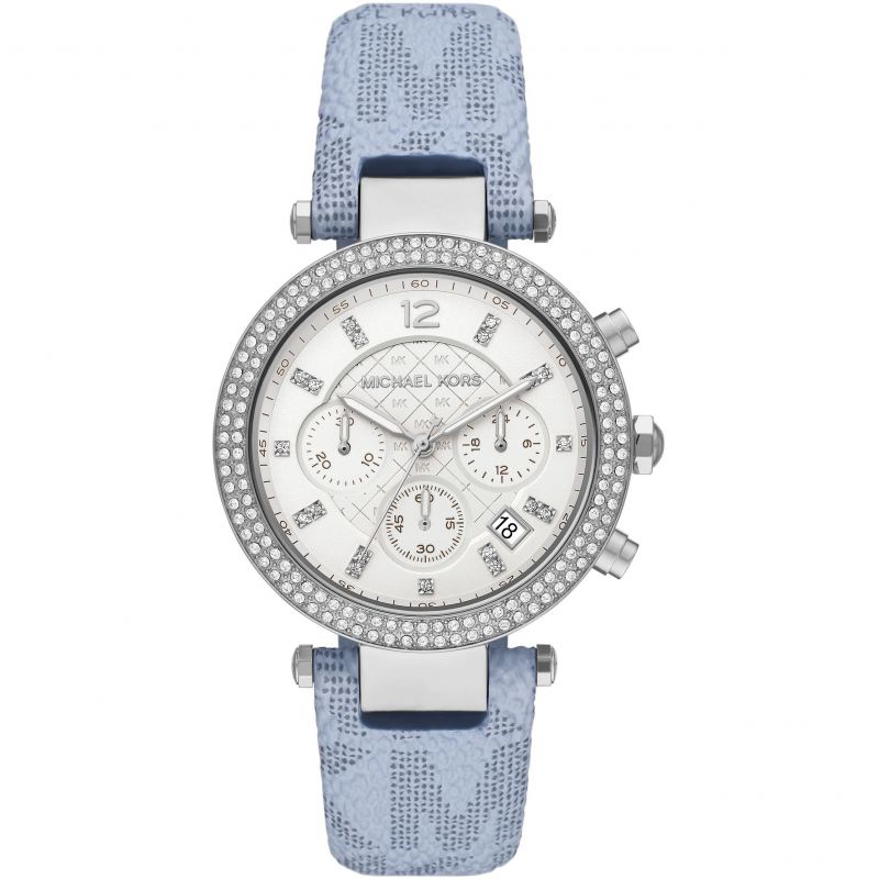 Ladies' Parker Watch (Silver/Pale Blue)