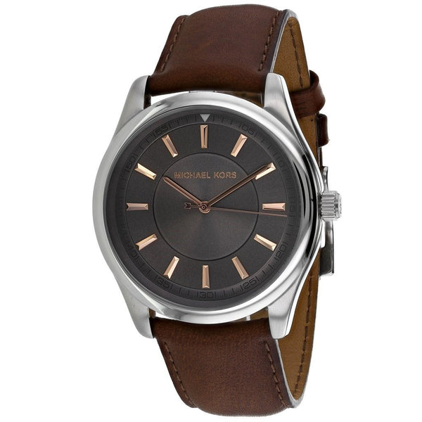 Michael Kors Men's MK8527 Classic Brown Leather Watch