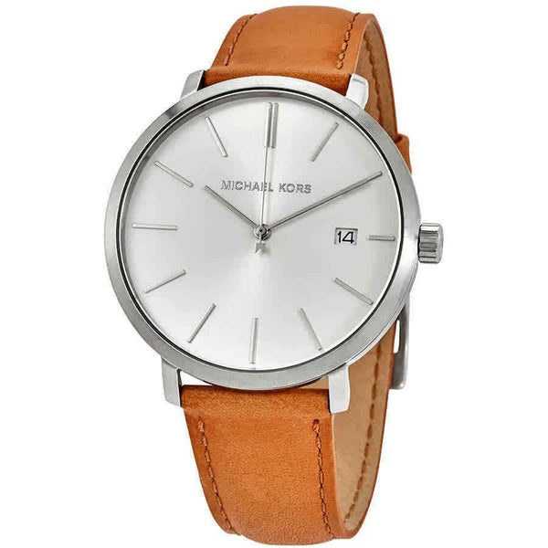 Michael Kors Men's MK8673 Blake Brown Leather Watch