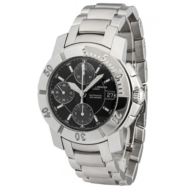 Baume & Mercier Men's MOA08502 Capeland S Chronograph Stainless Steel Watch