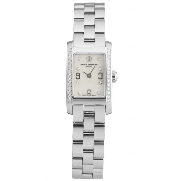 Baume & mercier Women's MOA08681 Classic Diamond Stainless Steel Watch