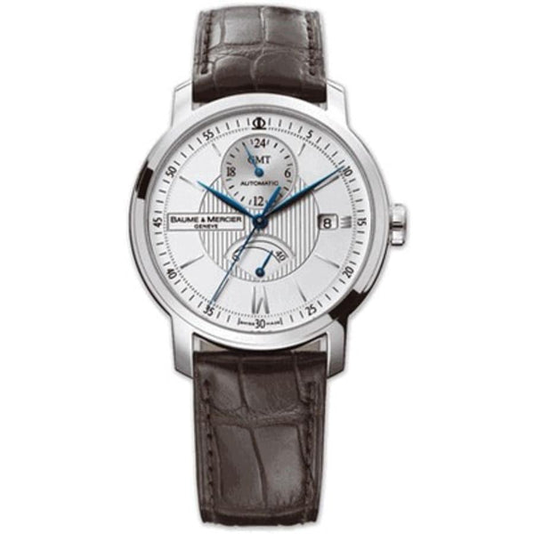 Baume & Mercier Men's MOA08693 Classima Executives Brown Leather Watch