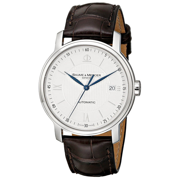 Baume & Mercier Men's MOA08791 Classima Automatic Brown Leather Watch