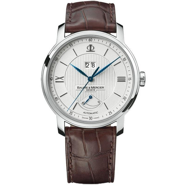 Baume & Mercier Men's MOA08877 Classima Executives Brown Leather Watch