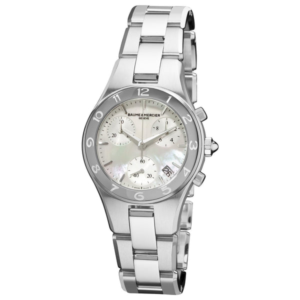 Baume & Mercier Women's MOA10012 Linea Chronograph Stainless Steel Watch