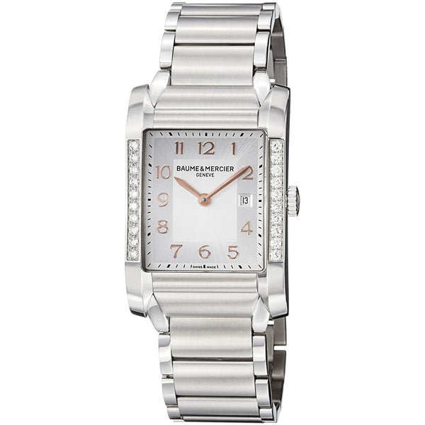 Baume & Mercier Women's MOA10023 Hampton Diamond Stainless Steel Watch
